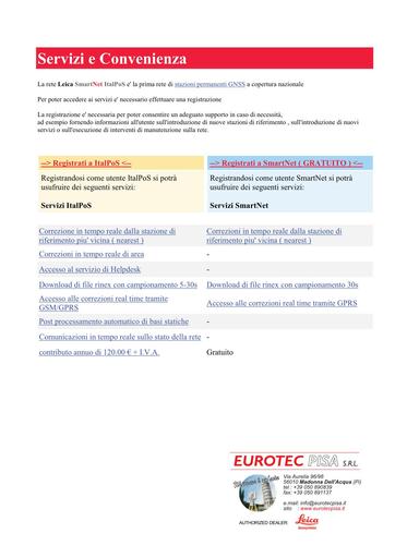 Servizi e Convenienza Italpos e Smartnet