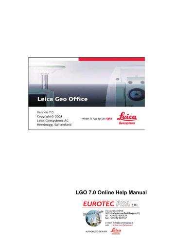 LGO Manuale
